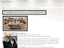 Tablet Screenshot of moondeergallery.com